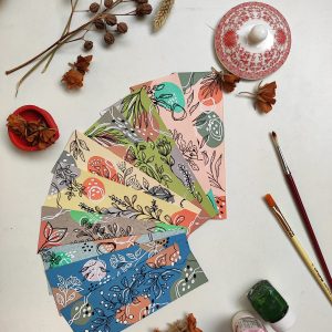 Boho Art Bookmark | Set of 3 | Summer